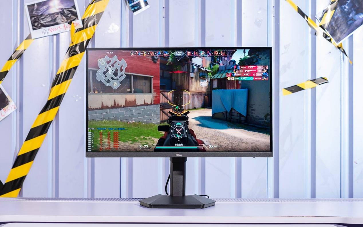 HKC G27H4Plus 电竞显示器深度评测——值得进阶玩家入手的性价比电竞显示器