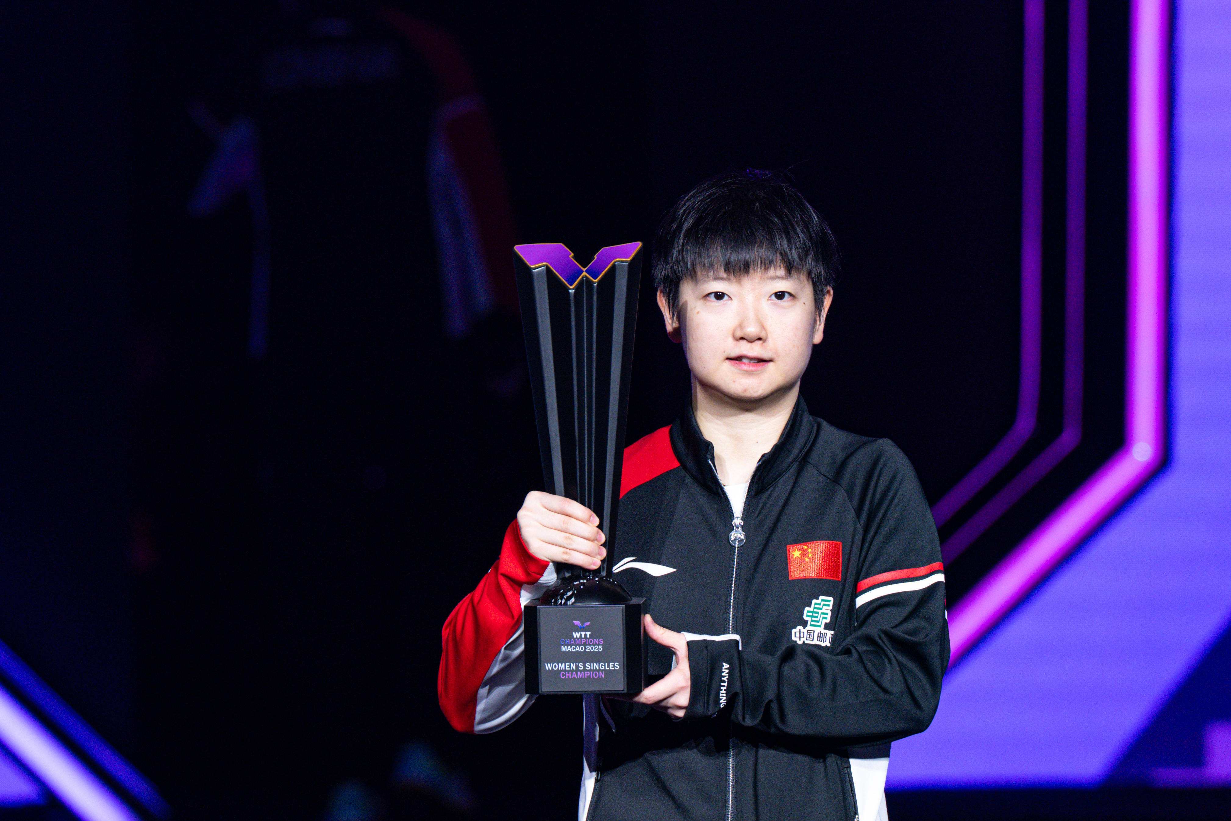 WTT澳門(mén)冠(guān)軍(jūn)賽(sài)：孫(sūn)穎(yǐng)莎夺得女单冠(guān)軍(jūn)